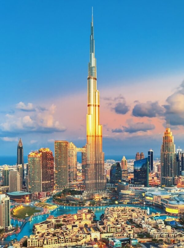 Dubai,-,Amazing,City,Center,Skyline,With,Luxury,Skyscrapers,,United